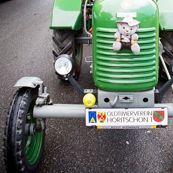 Oldtimer Traktor Horitschon