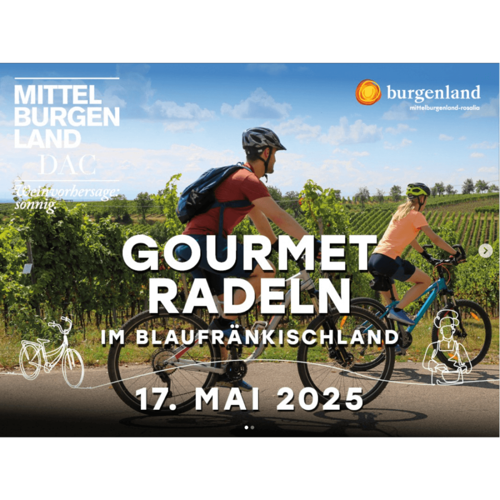 Gourmet Radeln auch bei Eichenwald Weine