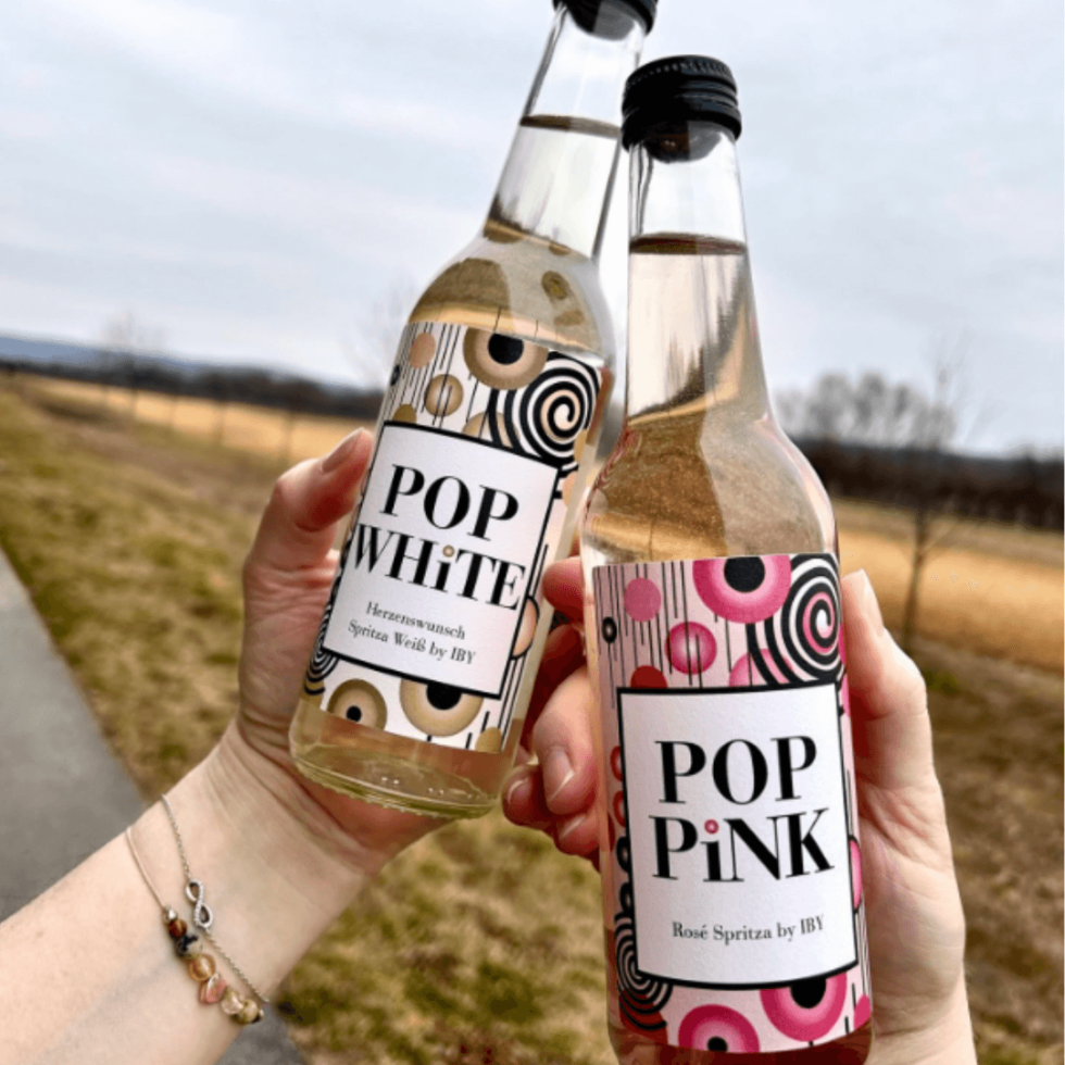 Pop White & Pop Pink